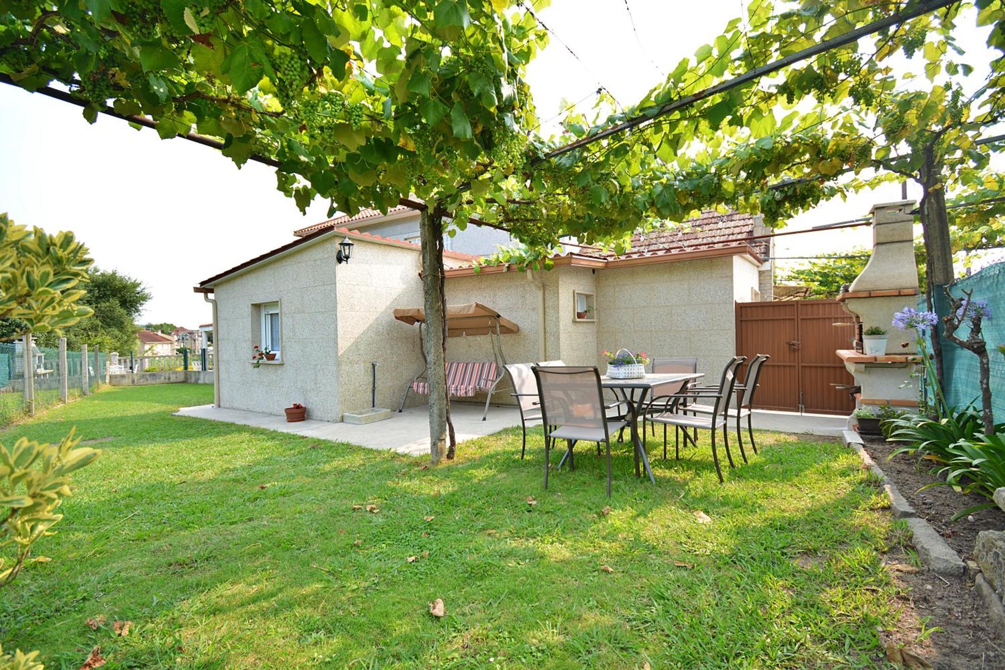 Galihost - Casa Con Jardin En Pontevedra Villa Exteriör bild